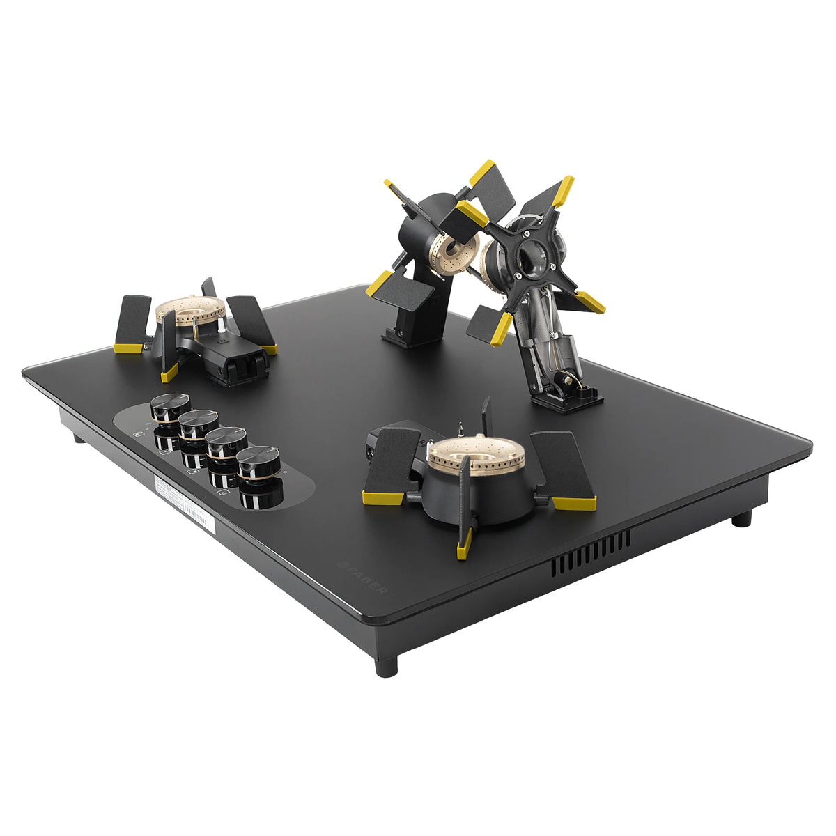 Faber Magiclift HT804 BR CI AI 80 cm Built-In Gas Hob – 4 Burners, Liftable Easy-Clean Design & Flame Failure Safety-6