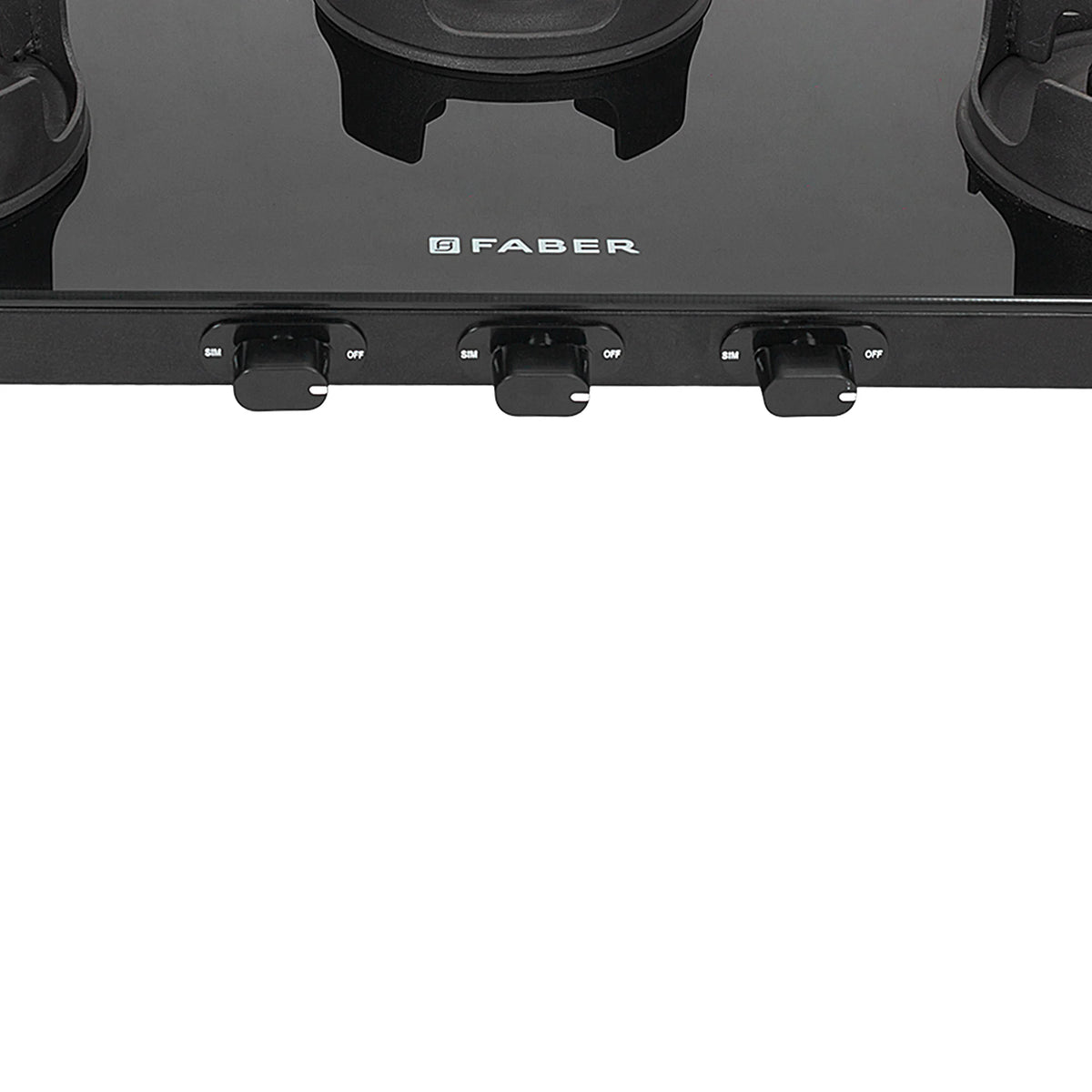 Faber HOB Cooktop Virat HD 3BB BK – 3 Burner Built-in Gas Hob with Brass Burners & Jumbo Burner | Tempered Glass Finish | Manual Ignition-3