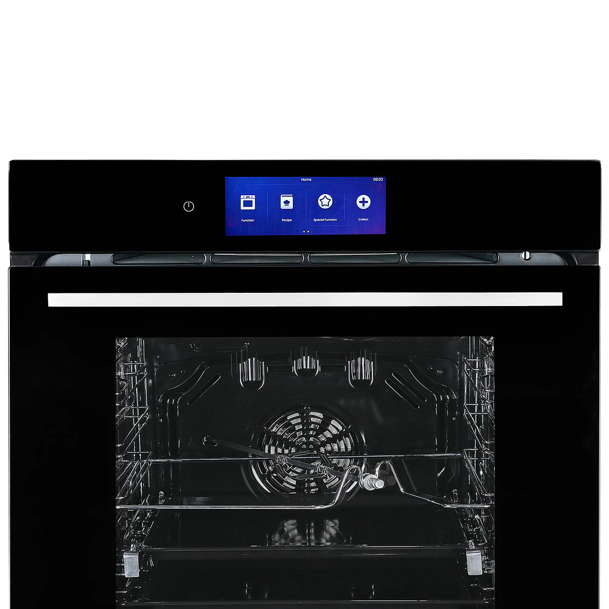 Faber FBIO 83L 18F TFT BK N Built-in Oven – 83L Black Glass, 18 Cooking Functions, TFT Touch Control, 3D Hot Air Circulation, Energy Efficient-5
