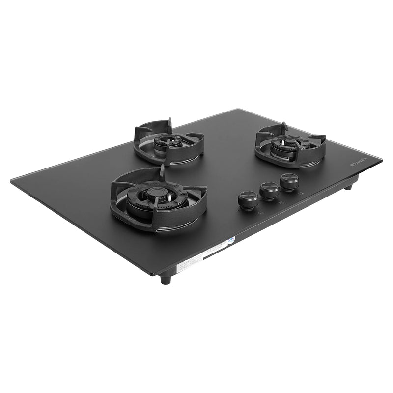 Faber Hob Della HD783 CI AI 75 cm Built-In Gas Hob – 3 Brass Burners, Auto-Electric Ignition & Flame Failure Safety-4