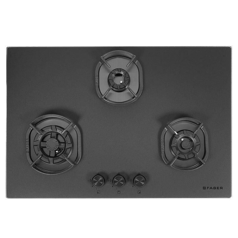 Faber Hob Della HD783 CI AI 75 cm Built-In Gas Hob – 3 Brass Burners, Auto-Electric Ignition & Flame Failure Safety-7