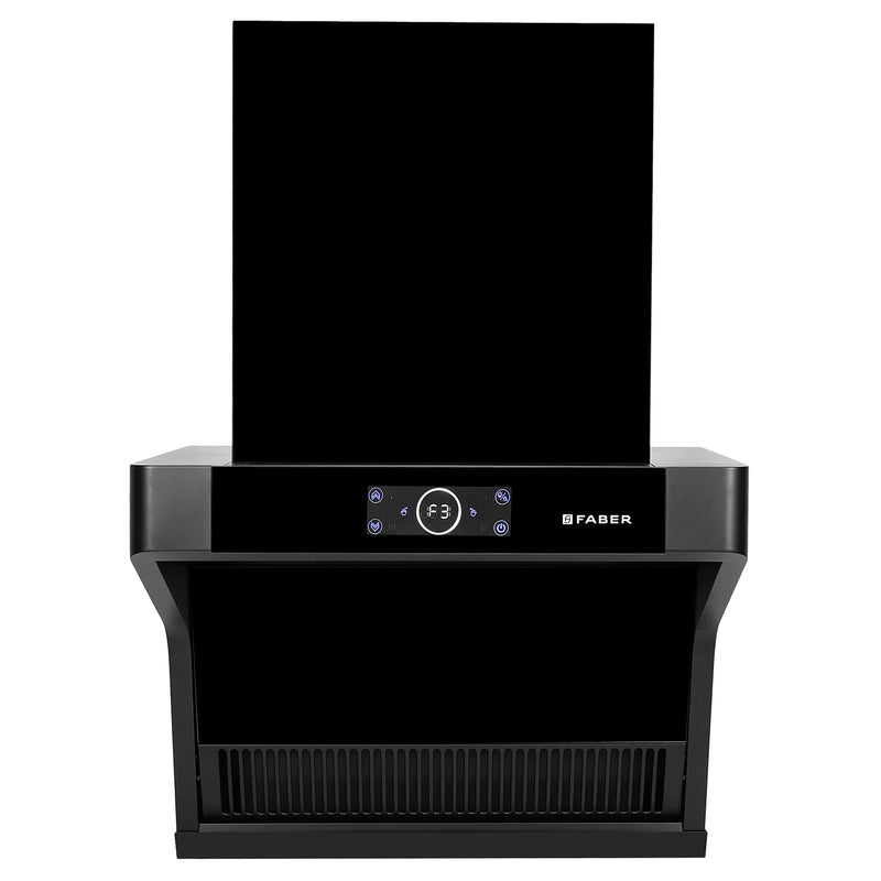 Faber Cosmic FL HC BK 75 cm Wall-Mounted Chimney – 1500 m³/hr Suction, Heat Auto-Clean & Touch/Gesture Control-3