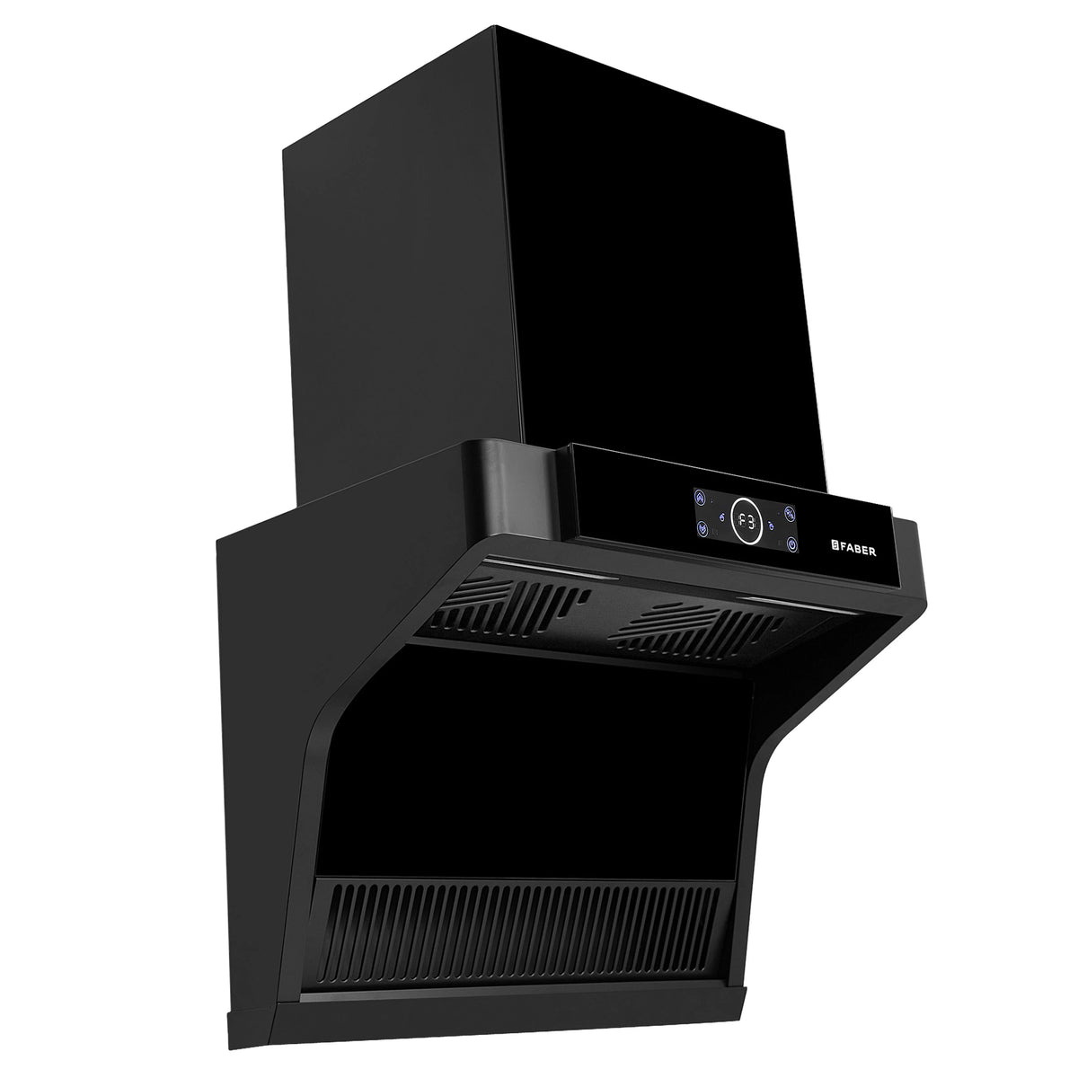 Faber Cosmic FL HC BK 75 cm Wall-Mounted Chimney – 1500 m³/hr Suction, Heat Auto-Clean & Touch/Gesture Control-8