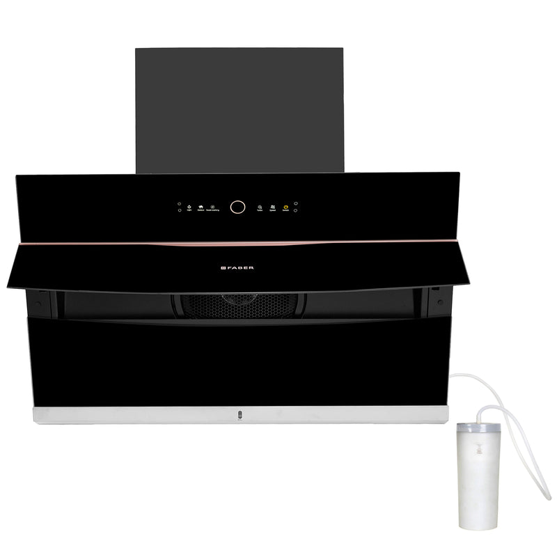 Faber Bolt FL SW SC BK 90 cm Wall-Mounted Chimney – 1500 m³/hr Suction, Steam Auto-Clean, Gesture & Touch Control-5