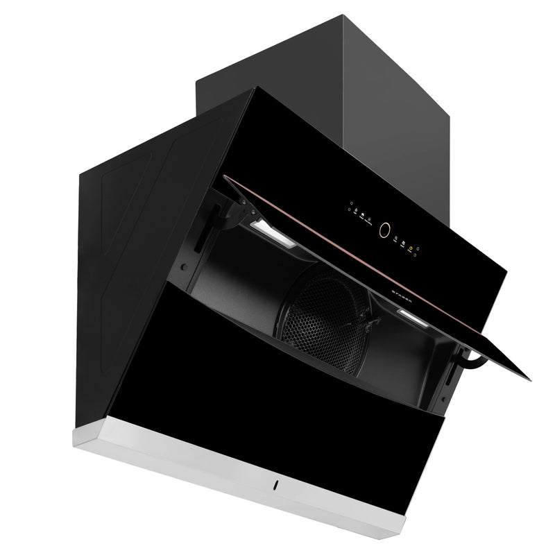 Faber Bolt FL SW SC BK 90 cm Wall-Mounted Chimney – 1500 m³/hr Suction, Steam Auto-Clean, Gesture & Touch Control-7