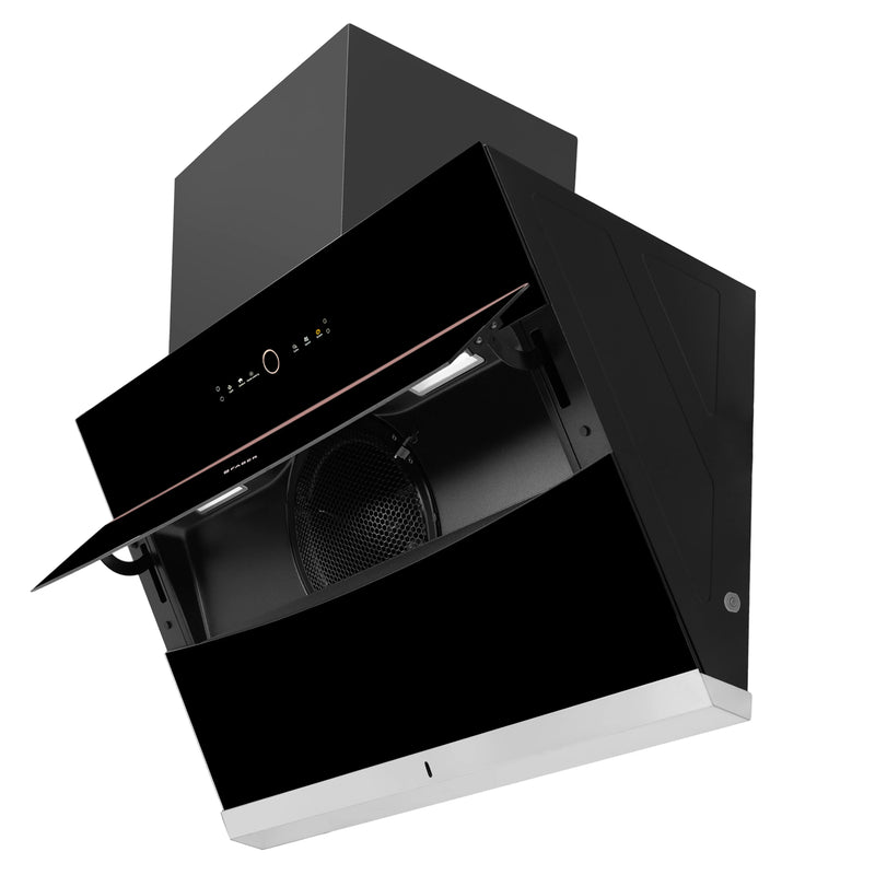 Faber Bolt FL SW SC BK 90 cm Wall-Mounted Chimney – 1500 m³/hr Suction, Steam Auto-Clean, Gesture & Touch Control-8