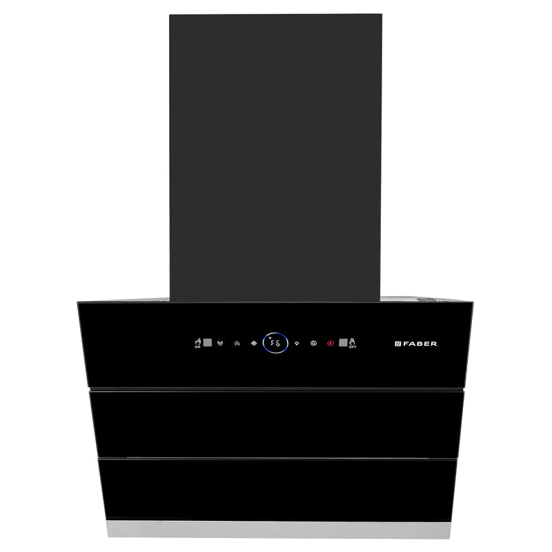 Faber Comet BLDC FL HC BK  Wall-Mounted Chimney – 1500 m³/hr Suction, BLDC Motor, Auto-Clean & Gesture Control-1