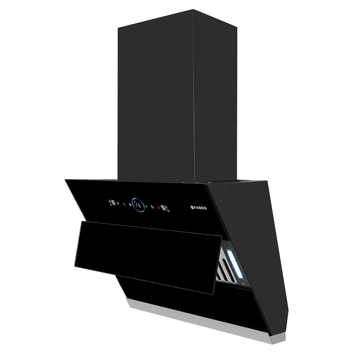 Faber Comet BLDC FL HC BK  Wall-Mounted Chimney – 1500 m³/hr Suction, BLDC Motor, Auto-Clean & Gesture Control-7