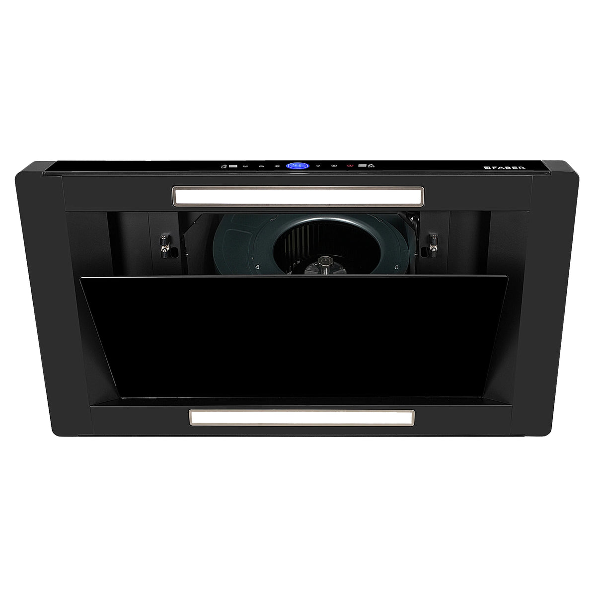Faber Bloom FL BK 90 cm Island Chimney – 1500 m³/hr Powerful Suction, Touch & Gesture Control-7