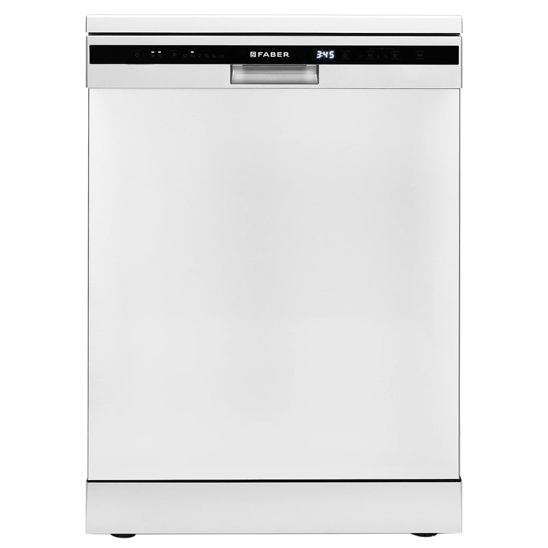 Faber FFSD 6PR 12S Neo Inox Freestanding Dishwasher – 12 Place Settings, 6 Wash Programs, Stainless Steel Finish, Half Load, LED Display-1