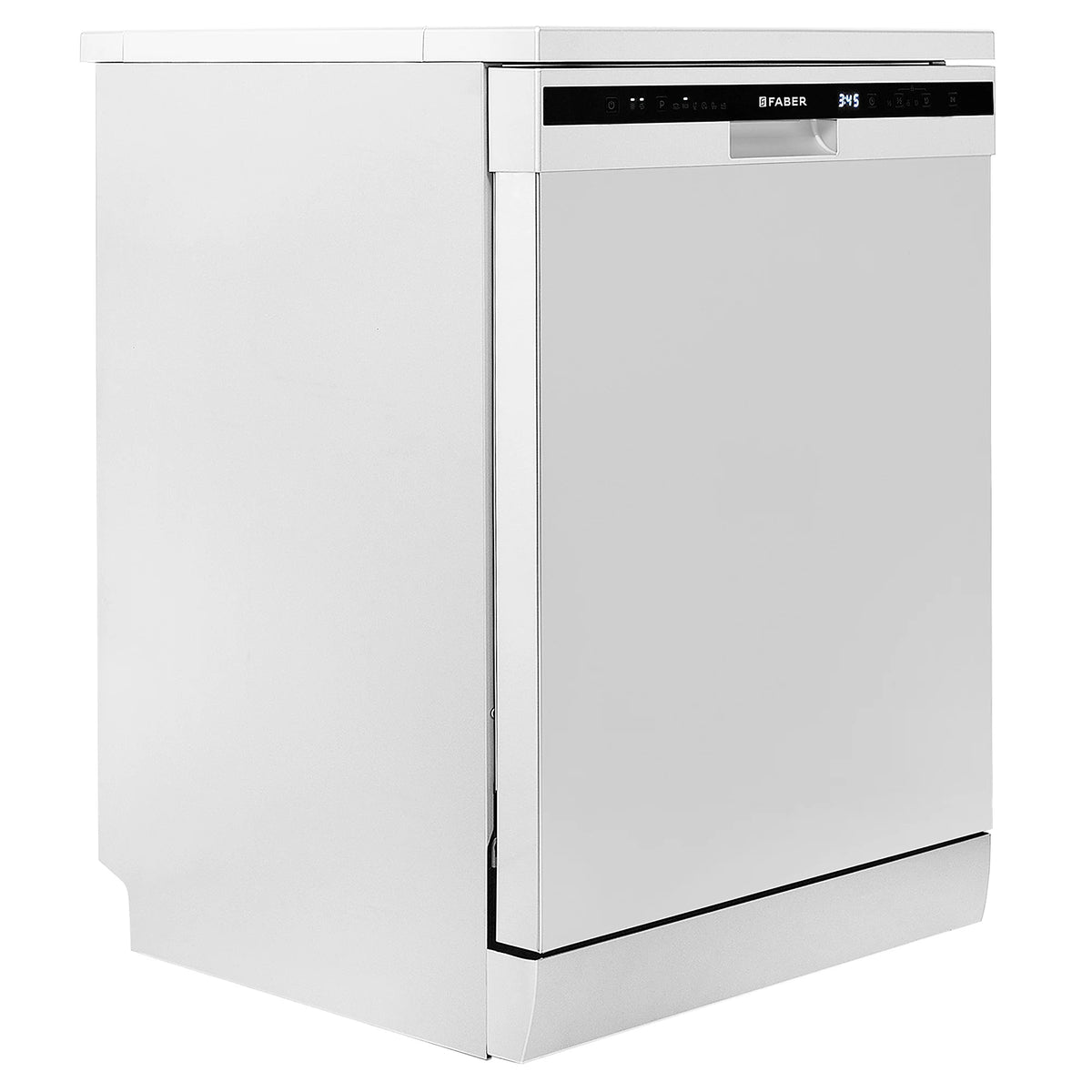 Faber FFSD 6PR 12S Neo Inox Freestanding Dishwasher – 12 Place Settings, 6 Wash Programs, Stainless Steel Finish, Half Load, LED Display