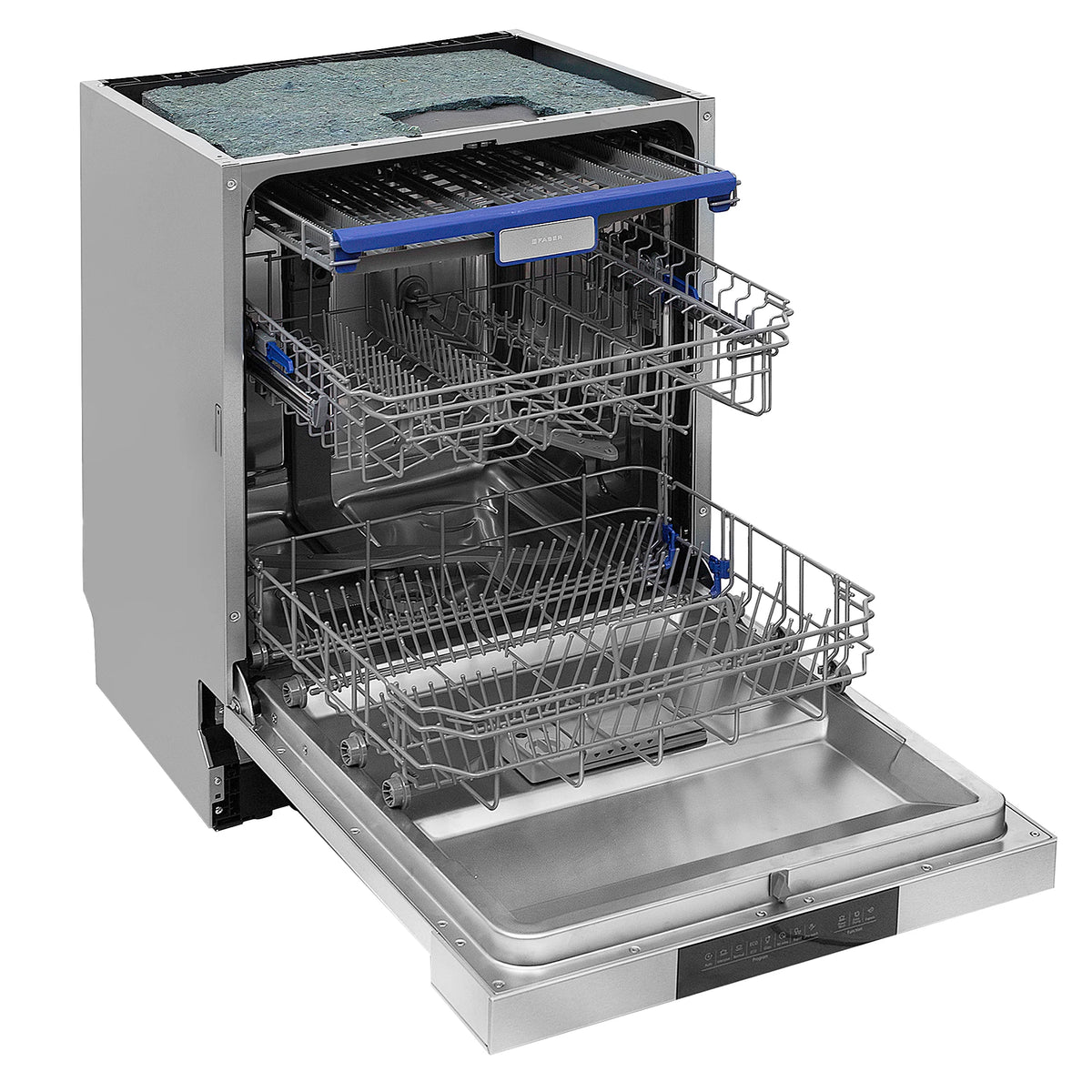 Faber FSID 8PR 14S Semi-Integrated Built-in Dishwasher – 14 Place Settings, 8 Wash Programs, Stainless Steel Finish, LED Display-6