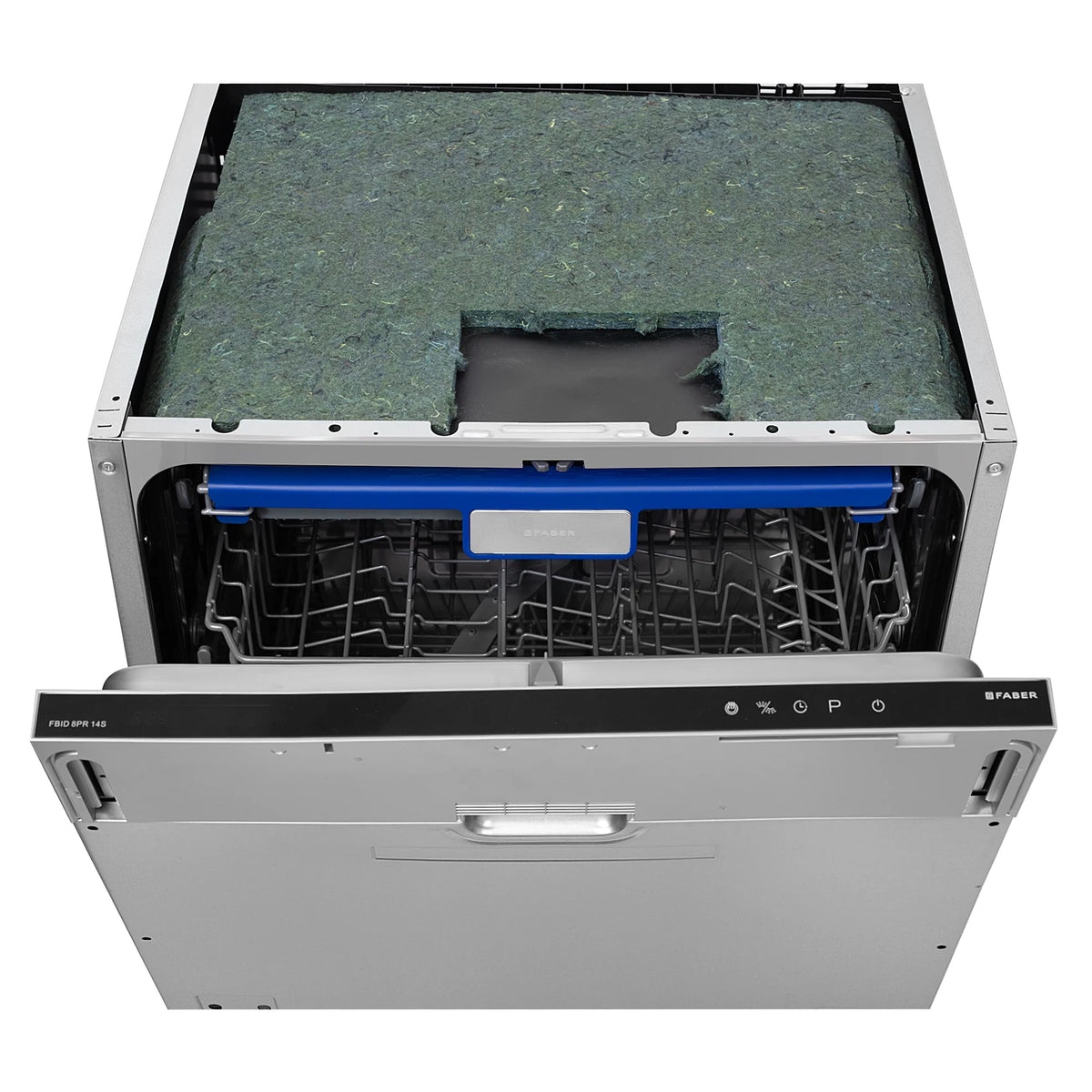 Faber FBID 8PR 14S Built-in Dishwasher – 14 Place Settings, 8 Wash Programs, Stainless Steel Finish, LED Display, Delay Start-10