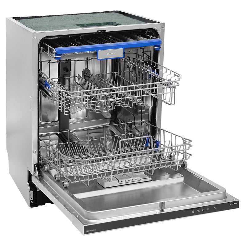 Faber FBID 8PR 14S Built-in Dishwasher – 14 Place Settings, 8 Wash Programs, Stainless Steel Finish, LED Display, Delay Start-1