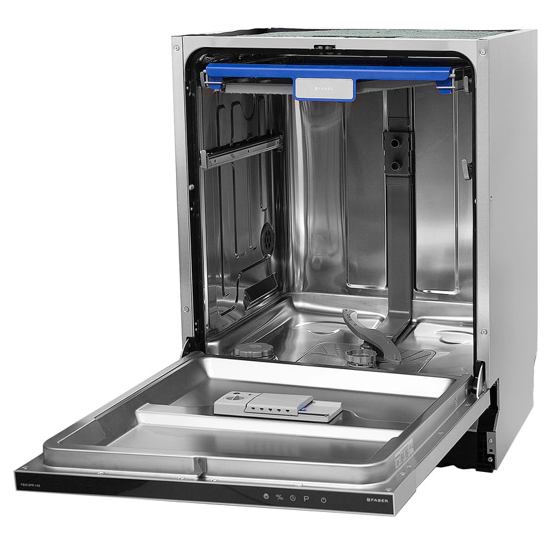 Faber FBID 8PR 14S Built-in Dishwasher – 14 Place Settings, 8 Wash Programs, Stainless Steel Finish, LED Display, Delay Start-3