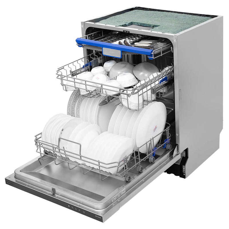 Faber FBID 8PR 14S Built-in Dishwasher – 14 Place Settings, 8 Wash Programs, Stainless Steel Finish, LED Display, Delay Start-5