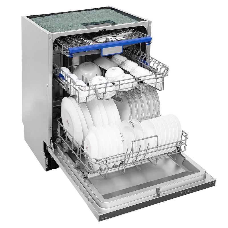 Faber FBID 8PR 14S Built-in Dishwasher – 14 Place Settings, 8 Wash Programs, Stainless Steel Finish, LED Display, Delay Start-7