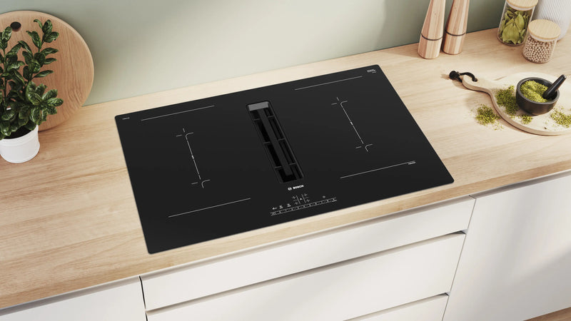 Bosch PVQ811F15E 80 cm Built-in Induction Hob | Touch Control | Premium Black Glass-3