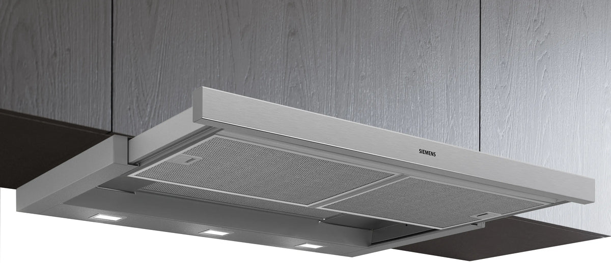 Siemens iQ300 Telescopic Cooker Hood 90 cm (LI97SA531I) – iQdrive Motor, Silver Metallic-3