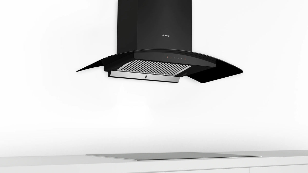 Bosch DWHA98G60I 90 cm Wall Mounted Chimney with Touch Control & Oil Collector Filter