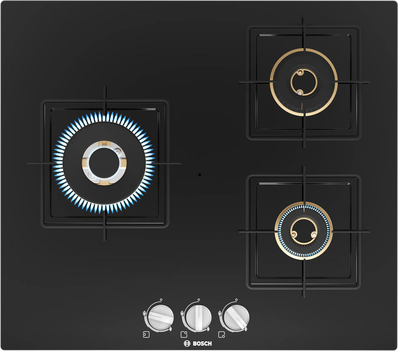 Bosch PNC6B6F10I 60 cm Built-in Gas Hob with 4 High-Performance Burners-1
