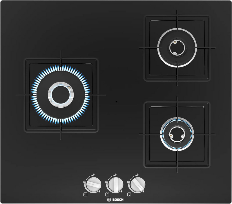 Bosch PNC6B6B11I 60 cm Built-in Gas Hob with 4 High-Performance Burners-1