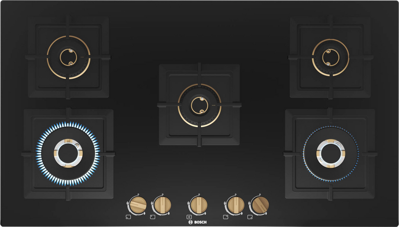 Bosch PNV9B6F20I 90 cm Built-in Gas Hob for Spacious and Powerful Cooking-1