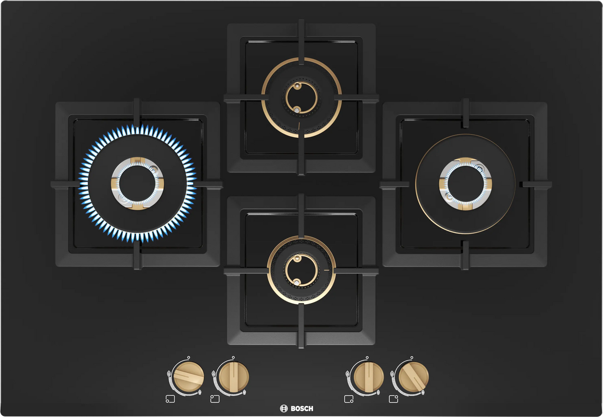 Bosch PNI7B6F20I 75 cm Built-in Gas Hob for Efficient Everyday Cooking