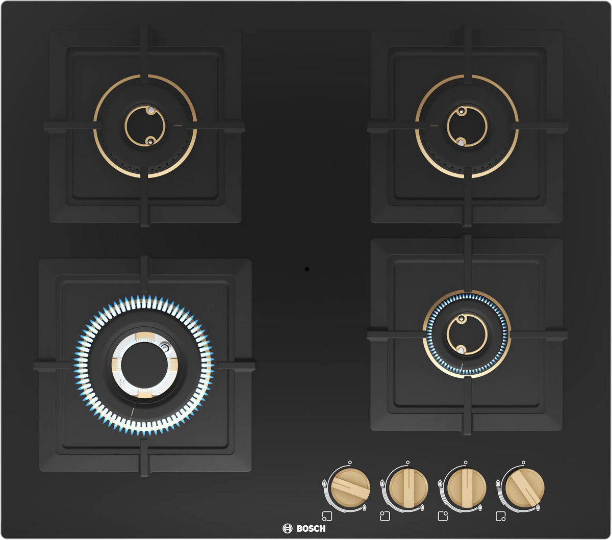 Bosch PNH6B6F20I 60 cm Built-in Gas Hob with Efficient Burner Performance