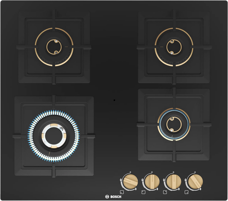 Bosch PNH6B6F20I 60 cm Built-in Gas Hob with Efficient Burner Performance-1