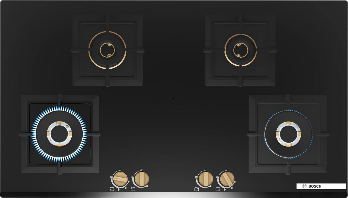 Bosch PNF9B6G20I 90 cm Built-in Gas Hob with Powerful Burners-1