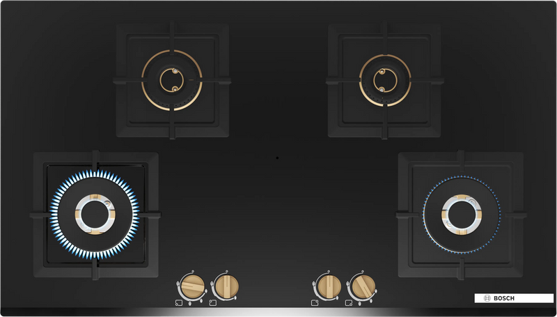 Bosch PNF9B6G20I 90 cm Built-in Gas Hob with Powerful Burners-1
