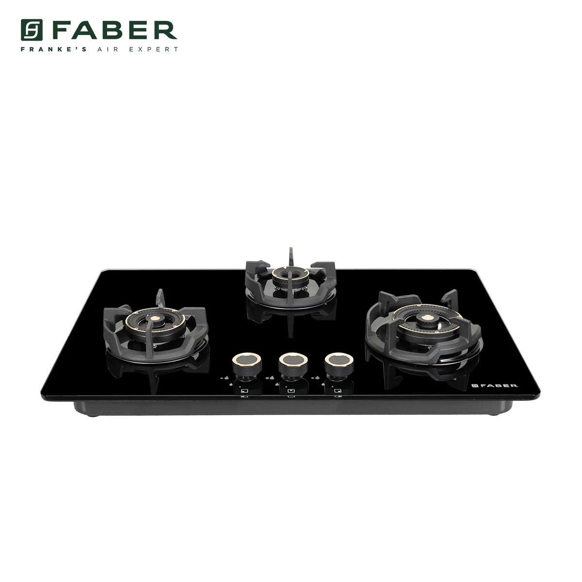 Faber Hob Experia HT753 ALU AI FFD 75 cm Built-In Gas Hob – 3 Brass Burners, Auto Electric Ignition & Flame Failure Device-10