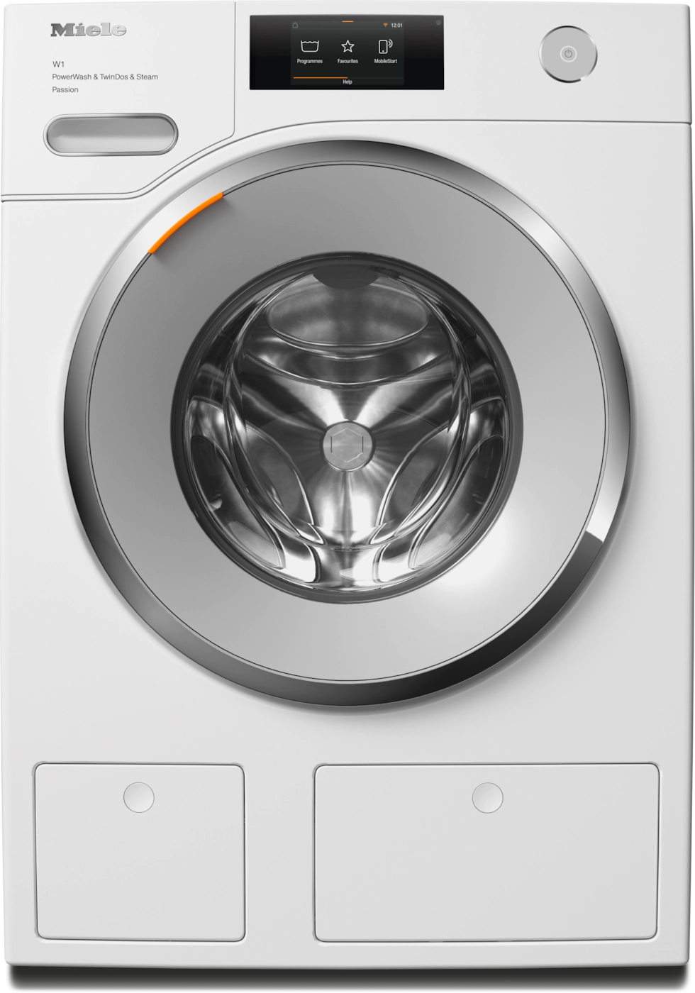 Miele WWV980 WPS Passion 9kg Front Load Washing Machine – 1600 RPM, M Touch Display, TwinDos®, SteamCare, Hot Water, PowerWash-1