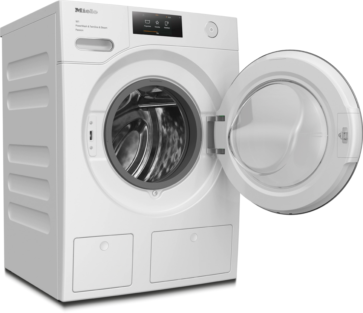 Miele WWV980 WPS Passion 9kg Front Load Washing Machine – 1600 RPM, M Touch Display, TwinDos®, SteamCare, Hot Water, PowerWash