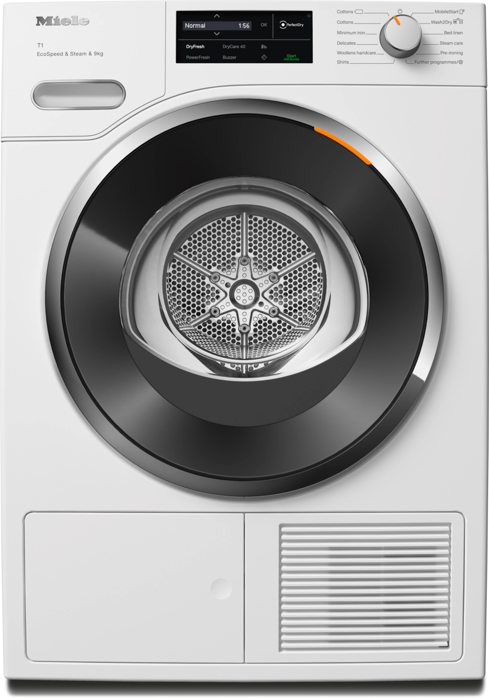 Miele TWH 780 WP 9kg Heat Pump Tumble Dryer – EcoSpeed, DryCare 40, SilenceDrum, FragranceDos², Smart App Control-1