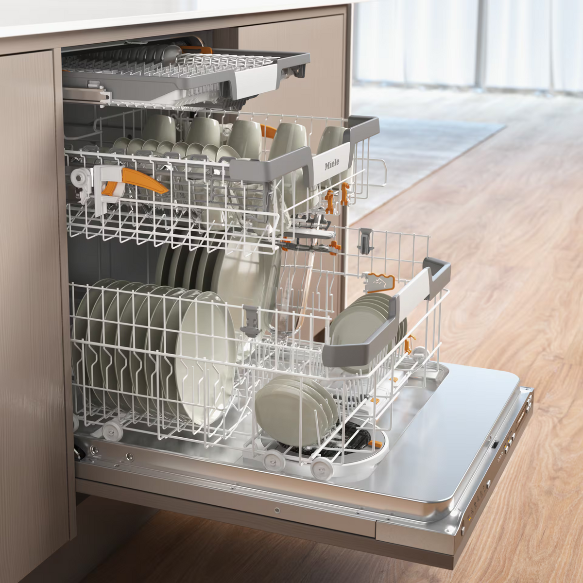 Miele G 7180 SCVi AutoDos Stainless Steel-5