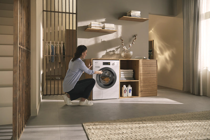 Miele WEA125 WCS 8kg Front Load Washing Machine – 1400 RPM, A Energy Class, CapDosing, Honeycomb Drum, AddLoad-5