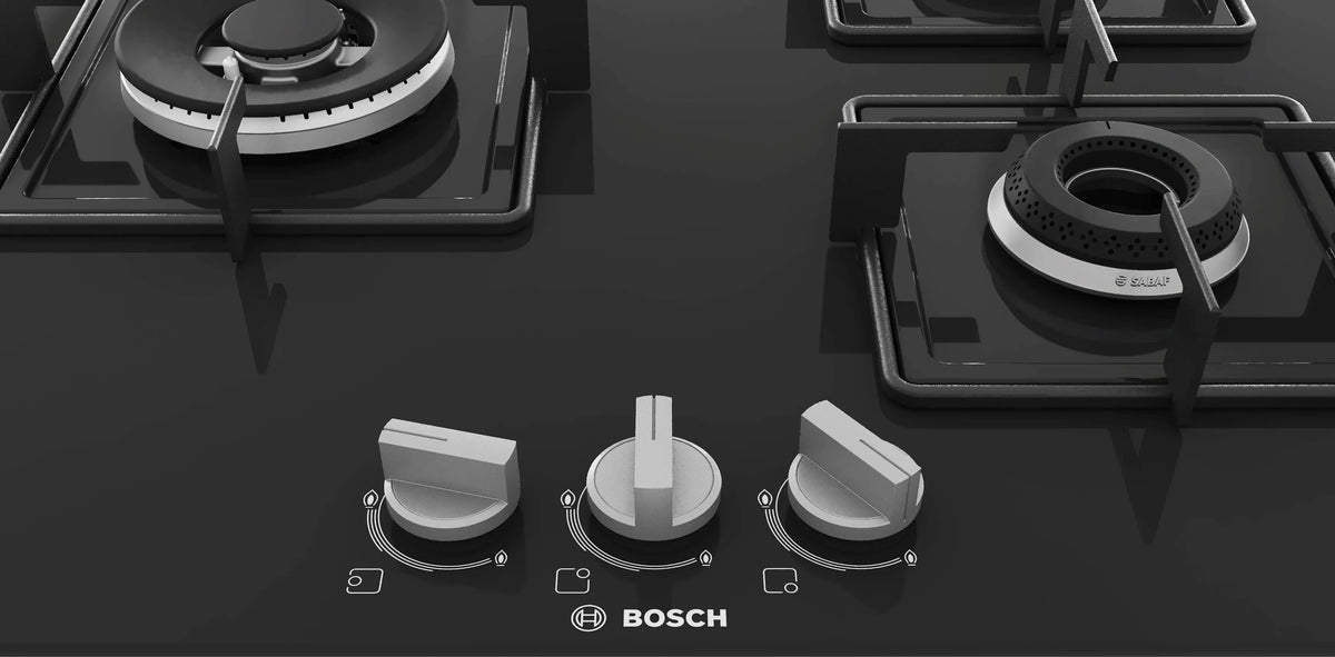 Bosch PNC6B6B11I 60 cm Built-in Gas Hob with 4 High-Performance Burners
