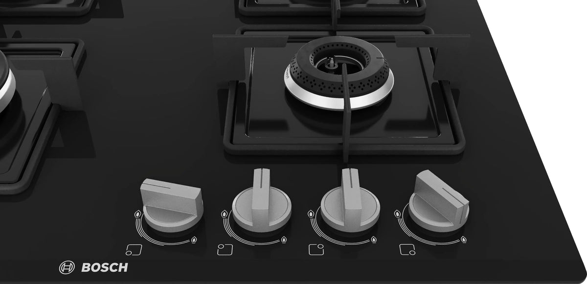 Bosch PNH6B6B12I 60 cm Built-in Gas Hob with 4 High-Performance Burners