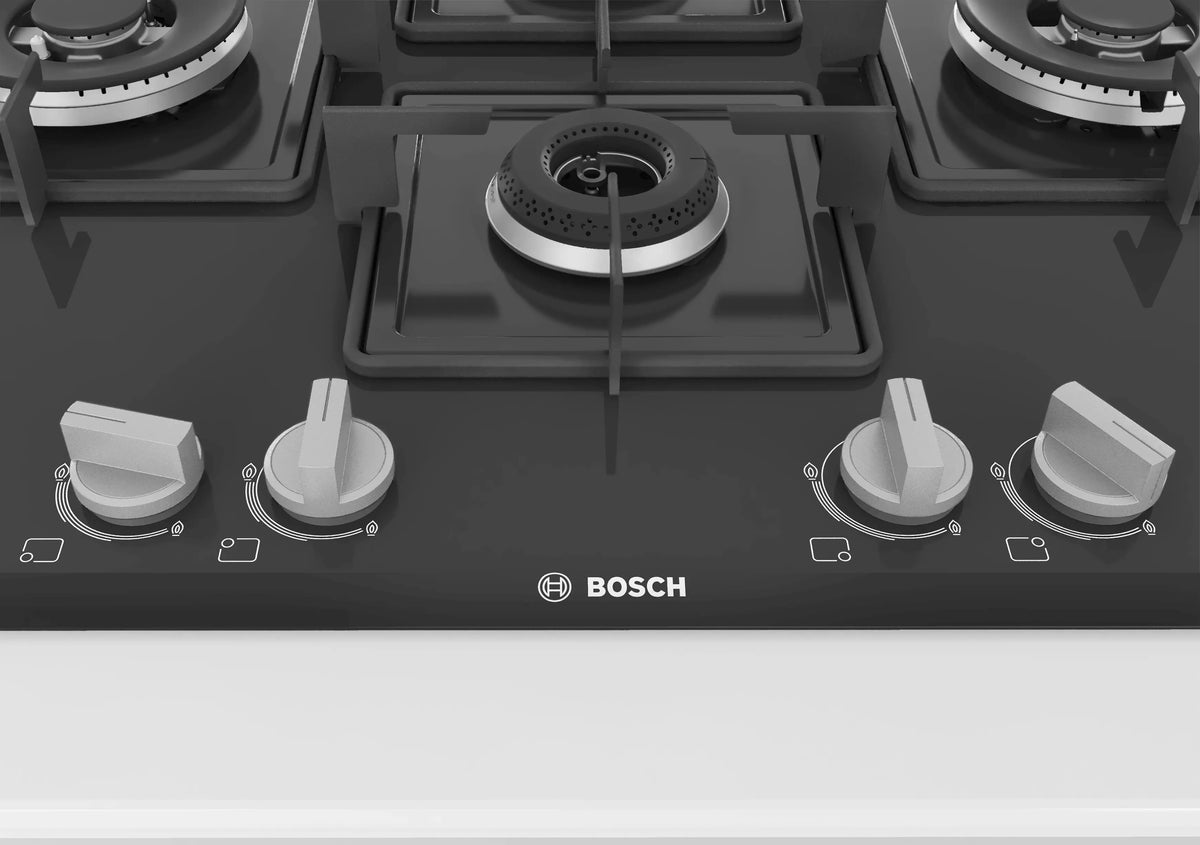 Bosch PNI7B6B10I 75 cm Built-in Gas Hob with 3 High-Performance Burners-2