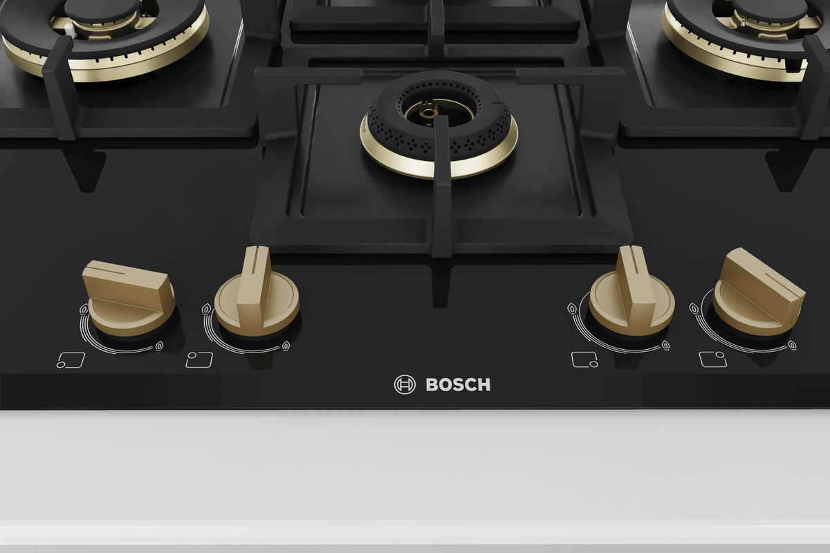 Bosch PNI7B6F20I 75 cm Built-in Gas Hob for Efficient Everyday Cooking