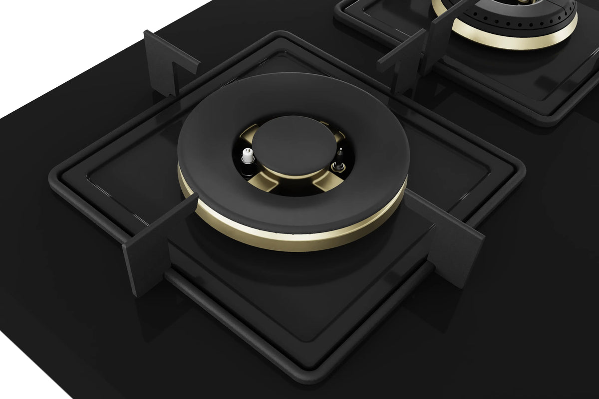 Bosch PNV9B6F10I 90 cm Built-in Gas Hob with 5 High-Performance Burners-3