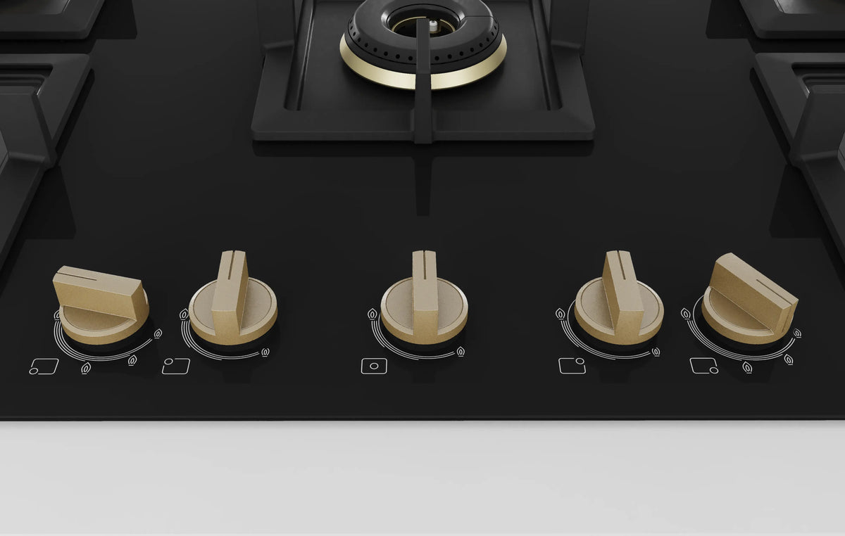 Bosch PNV9B6G20I 90 cm Built-in Gas Hob with High Performance Burners-2