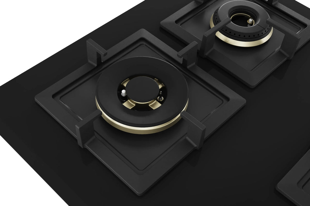 Bosch PNV9B6G20I 90 cm Built-in Gas Hob with High Performance Burners-3