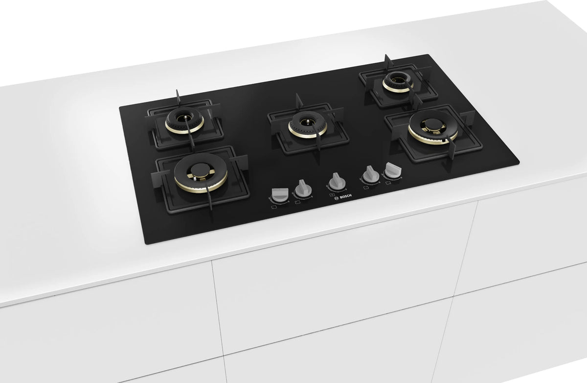 Bosch PNI7B6F10I 70 cm Built-in Gas Hob with 4 High-Performance Burners-5