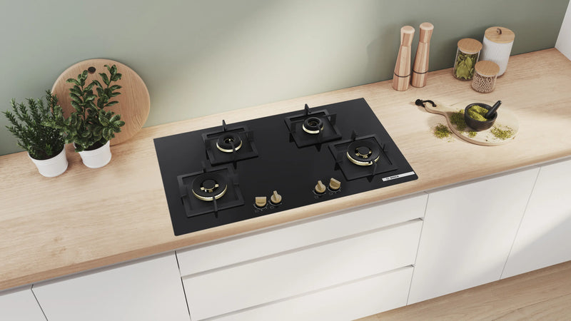 Bosch PNF9B6G20I 90 cm Built-in Gas Hob with Powerful Burners-6