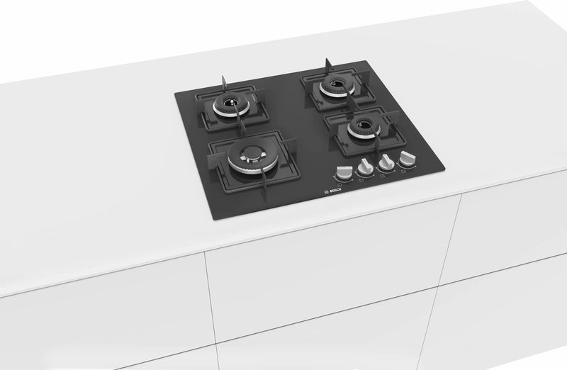 Bosch PNH6B6B12I 60 cm Built-in Gas Hob with 4 High-Performance Burners-6