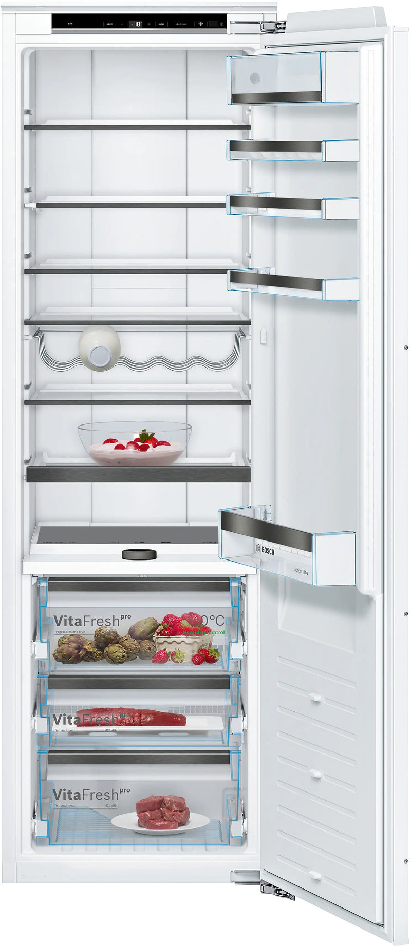 Bosch KIF81HD31I Built-in Refrigerator with Advanced Cooling Technology-1
