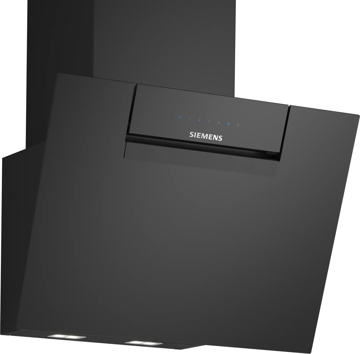 Siemens iQ300 Wall-Mounted Cooker Hood 60 cm (LC67KFN60) – iQdrive Motor, Home Connect, Black Glass